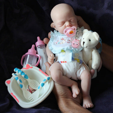 12" Preemie Full Silicone Doll "Mason & Bexlee"